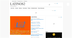 Desktop Screenshot of latinos2.com